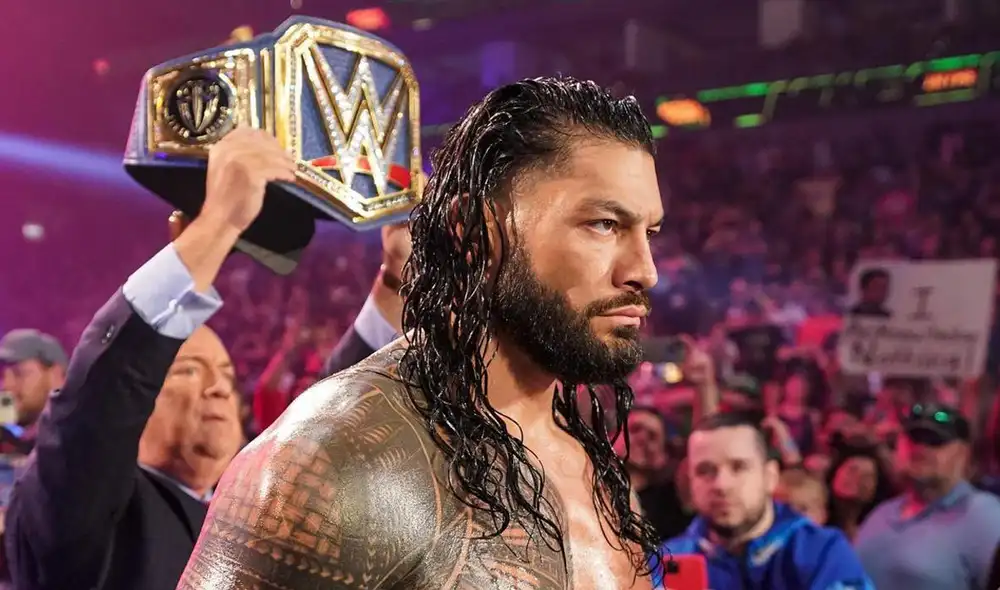 Roman Reigns es el actual campeón universal de la WWE. Foto: WWE