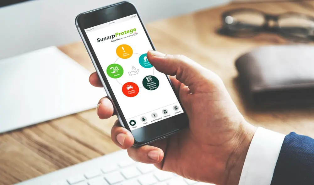 Si el usuario ya está registrado en la App Sunarp, puede ingresar con las mismas credenciales de usuario. Foto: Sunarp