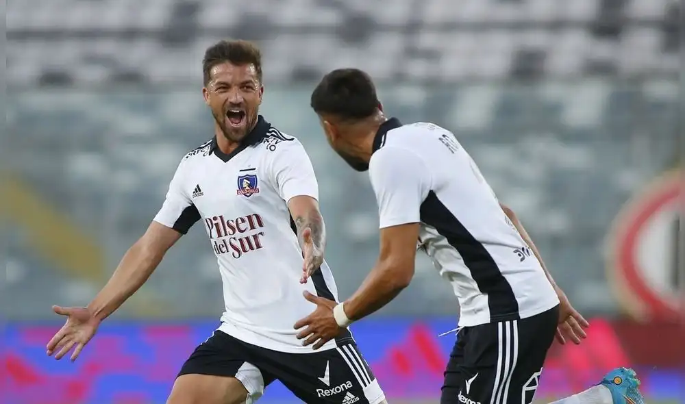 Gabriel Costa anotó el primer gol del partido. Foto: Colo Colo. Gabriel Costa anotó el primer gol del partido. Foto: Colo Colo.