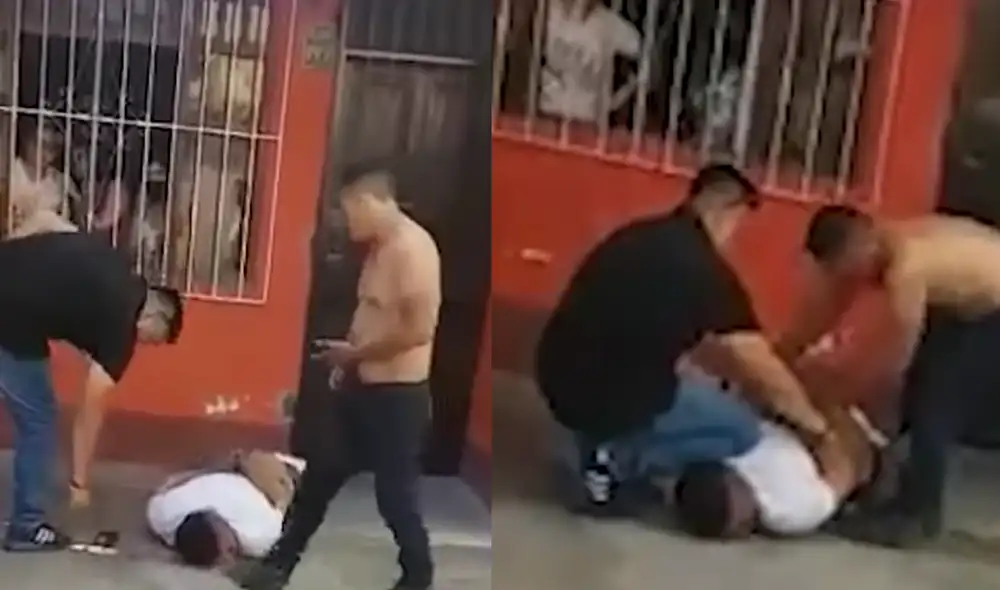 El anciano se encontraba en un almuerzo familiar cuando salió a la puerta de su domicilio y fue atacado por el hampón. Video: Panamericana El anciano se encontraba en un almuerzo familiar cuando salió a la puerta de su domicilio y fue atacado por el hampón. Video: Panamericana