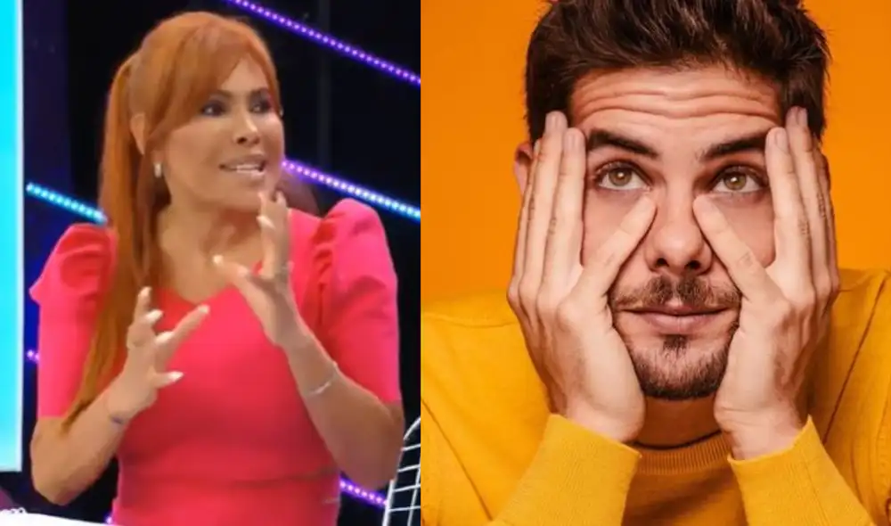 Magaly Medina volvió a criticar a Andrés Wiese por mandar mensajes con contenido sexual a una menor de edad. Foto: composición captura de ATV/ Andrés Wiese/ Instagram