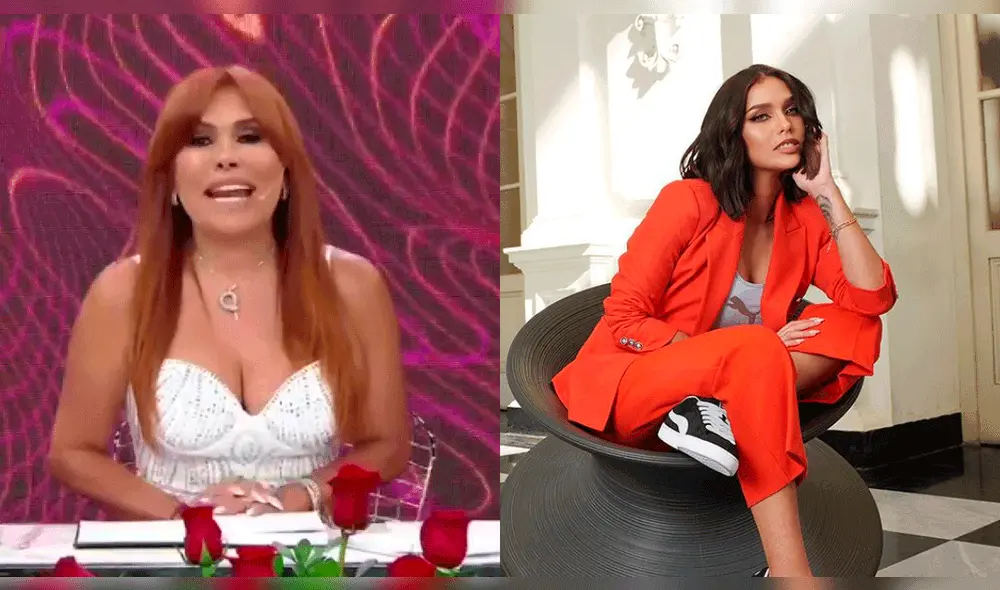 Magaly Medina brindó un consejo a Janick Maceta sobre su acercamiento con Andrés Wiese. Foto: composición captura de ATV/Janick Maceta-Instagram