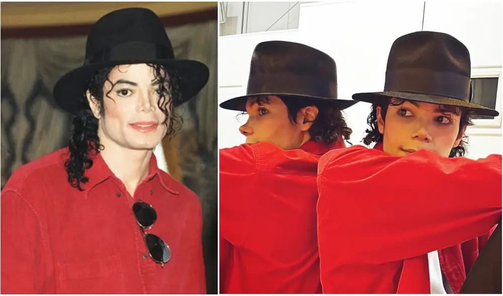 Fabio Jackson, el joven británico que arrasa en TikTok por su parecido físico a Michael Jackson. Foto: captura de Internet.