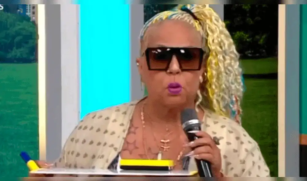 Lucia de la Cruz revela cómo inician sus romances. Foto: captura de América TV Lucia de la Cruz revela cómo inician sus romances. Foto: captura de América TV