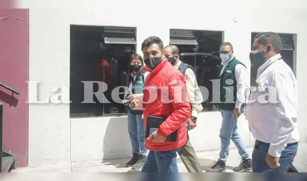 Ministro Óscar Zea llegó al Gobierno Regional de Arequipa. Foto: La República/Rodrigo Talavera