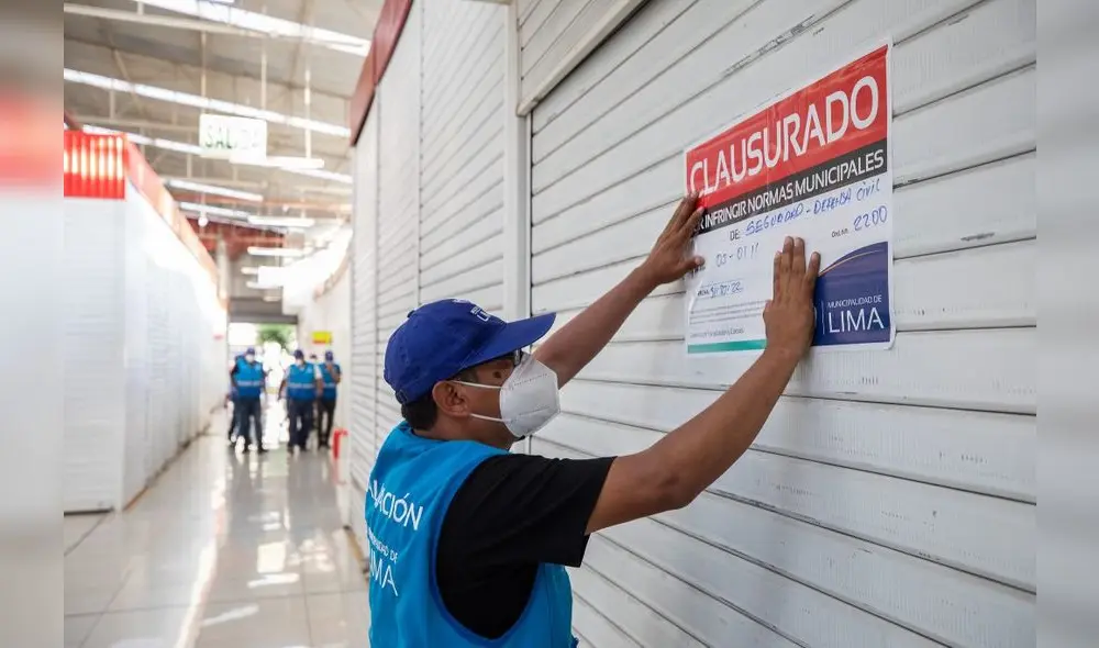 Agentes de Fiscalización y efectivos policiales ingresaron de manera sorpresiva. Foto: MML