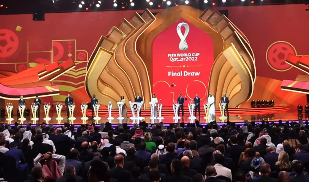 El sorteo del Mundial Qatar 2022 se llevó a cabo en Doha- Foto: EFE