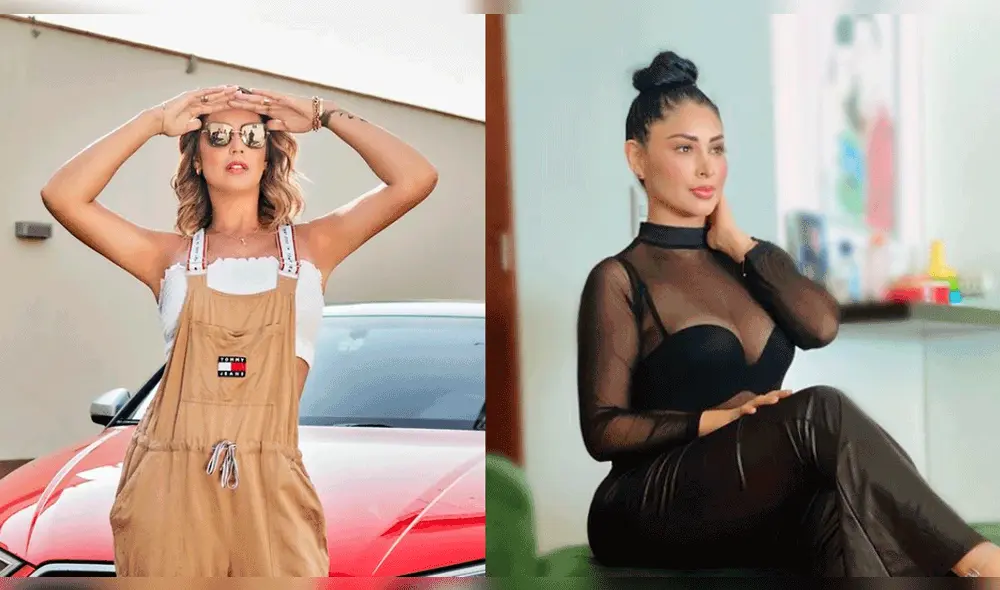 Karla Tarazona comentó que se lleva bien con Pamela Franco. Foto: composición Instagram/Karla Tarazona/Pamela Franco