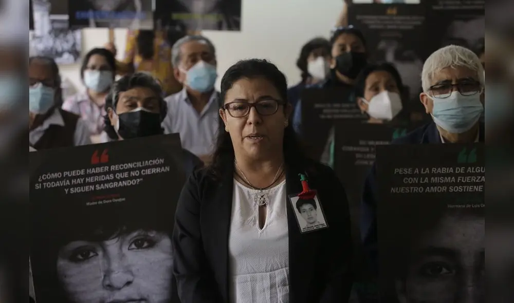 Gisela Ortiz declaró en audiencia de la Corte Interamericana de Derechos Humanos. Foto: captura de Corte IDH. Foto: Gerardo Marín