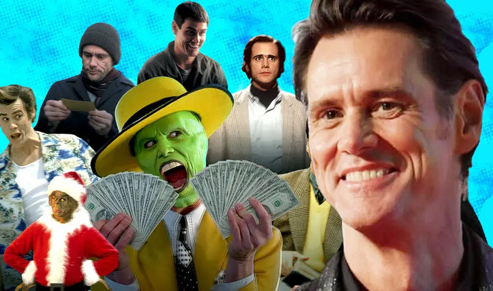 “Me estoy retirando. Hablo en serio, sí. Me estoy tomando un descanso", afirmó Jim Carrey en una entrevista. Foto: composición / Warner / Universal Pictures