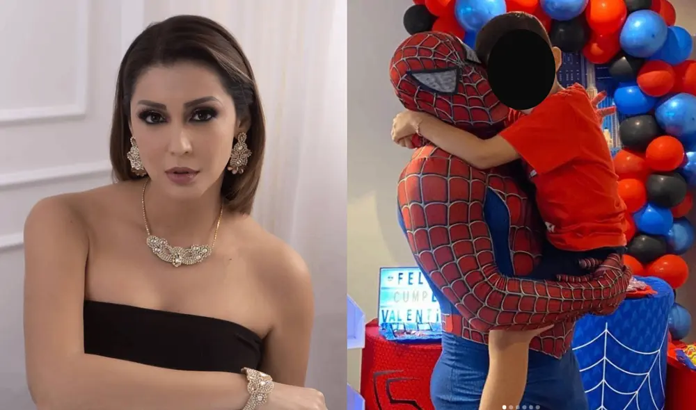 Karla Tarazona y Christian Domínguez celebraron el cumpleaños de su hijo por separado. Foto: Karla Tarazona/Christian Domínguez/Instagram