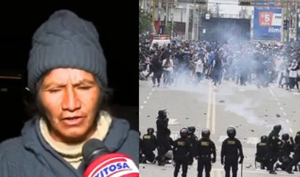 Manifestante indicó que esperó que Pedro Castillo cumpla sus promesas, pero estas fueron mentiras. Foto: captura de Exitosa / Jhefrey Sedano_Huancayork Times Manifestante indicó que esperó que Pedro Castillo cumpla sus promesas, pero estas fueron mentiras. Foto: captura de Exitosa / Jhefrey Sedano_Huancayork Times