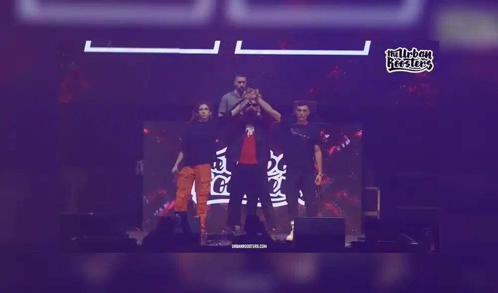 El jurado dio réplica tras la batalla entre Sara Socas y Sweet Pain, pero este último abandonó el escenario. Foto: captura FMS España