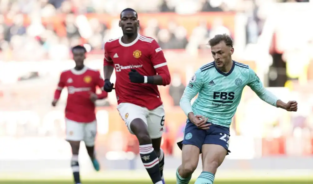 Manchester United vs. Leicester: ambas escuadras chocan por la fecha 31 de la liga inglesa. Foto: EFE Manchester United vs. Leicester: ambas escuadras chocan por la fecha 31 de la liga inglesa. Foto: EFE