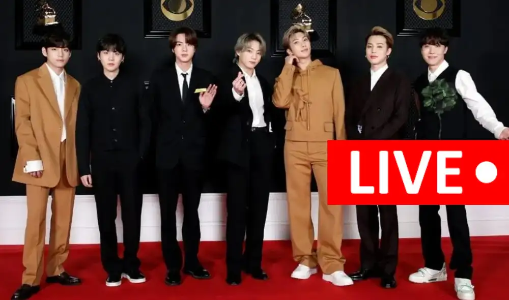 El grupo coreano BTS busca su primer Grammy con "Butter". Foto: Hybe El grupo coreano BTS busca su primer Grammy con "Butter". Foto: Hybe