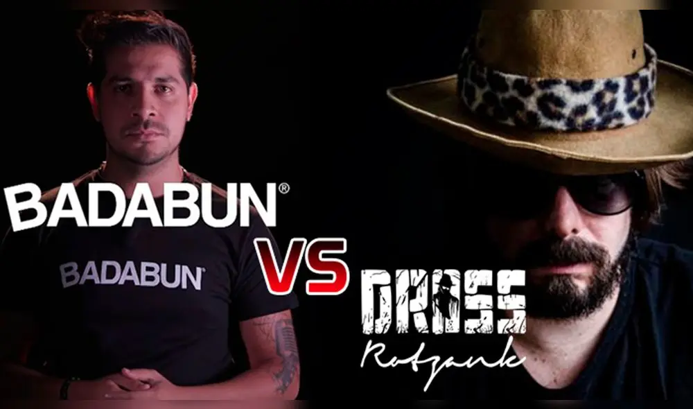 Badabun y Dross protagonizaron fuerte discusión en redes sociales. Foto: NotiBoom