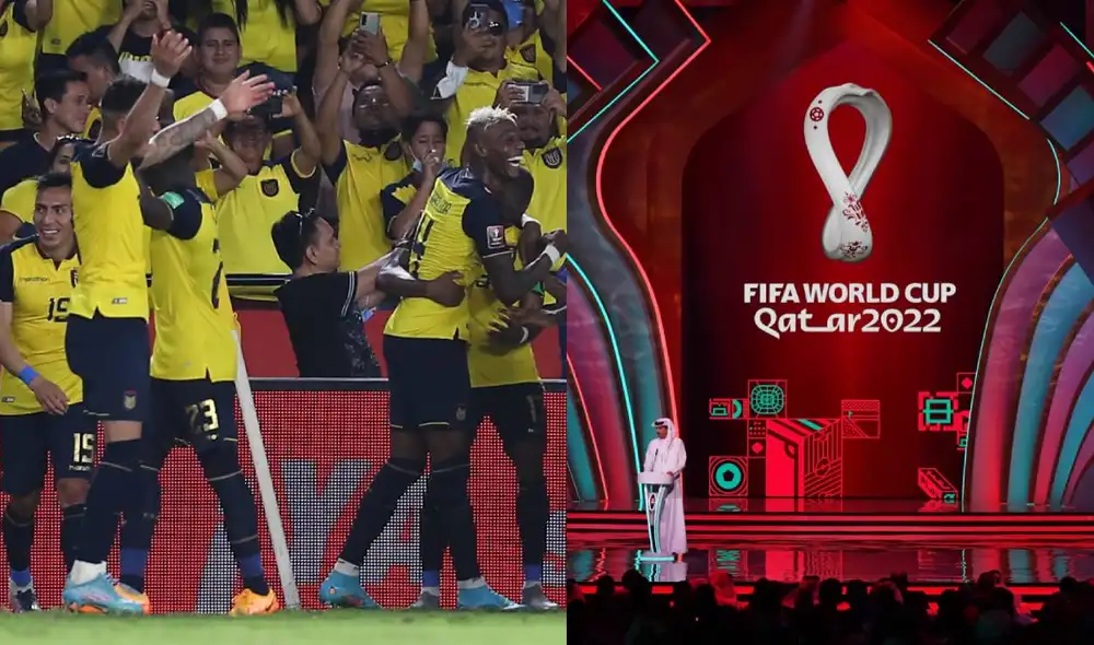 Ecuador conforma el Grupo A del Mundial Qatar 2022. Foto: composición EFE Ecuador conforma el Grupo A del Mundial Qatar 2022. Foto: composición EFE