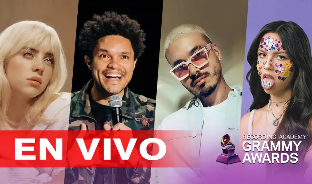 Trevor Noah y otros artistas que se presentarán en los Grammy 2022. Foto: composición/ Jazmín Ceras GLR