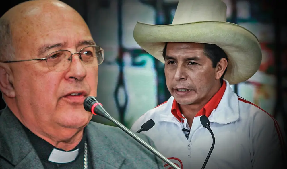 Cardenal Pedro Barreto invocó al presidente Pedro Castillo a viajar a Huancayo "lo más pronto posible". Foto: composición de Fabrizio Oviedo/La República Cardenal Pedro Barreto invocó al presidente Pedro Castillo a viajar a Huancayo "lo más pronto posible". Foto: composición de Fabrizio Oviedo/La República