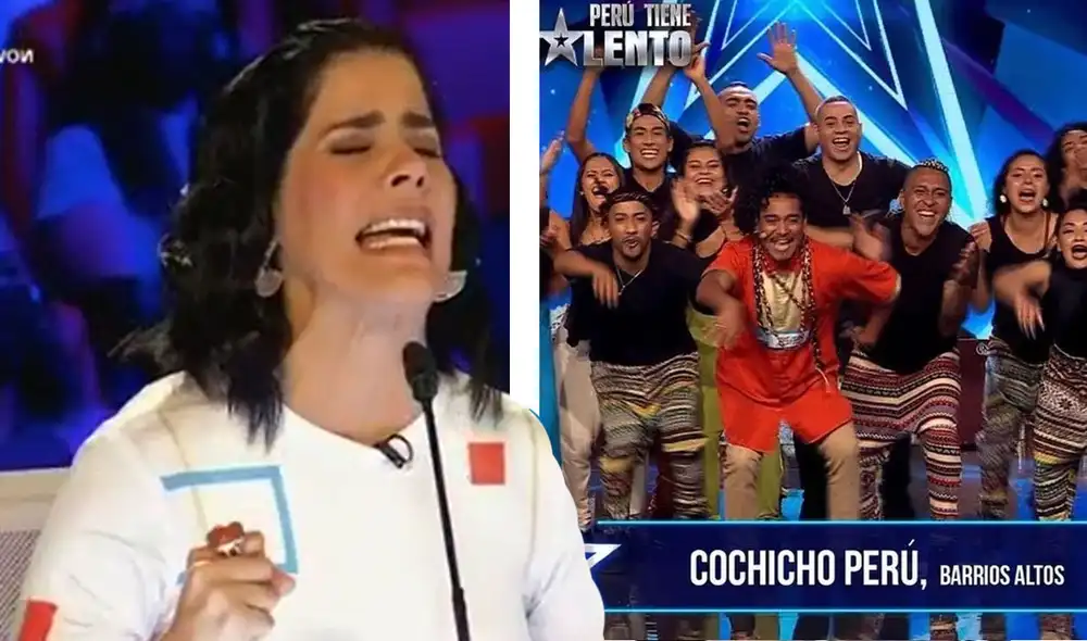Gianella Neyra se emocionó con interpretación de “¡Me gritaron negra!” de la poeta afroperuana Victoria Santa Cruz. Foto: captura Latina
