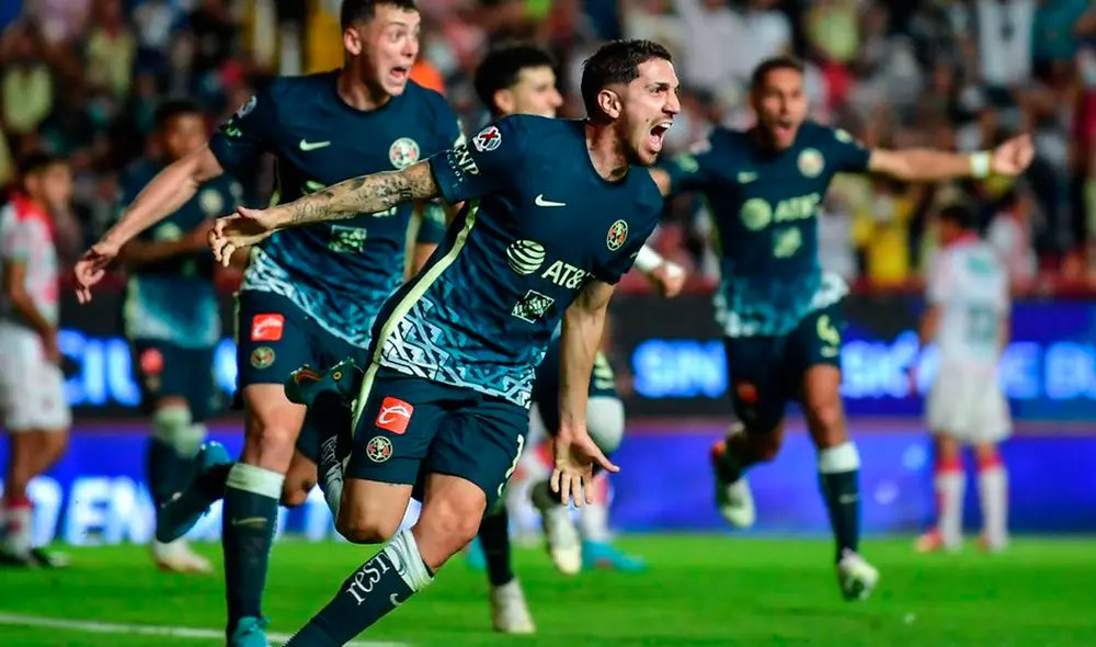 Con el triunfo, América se puso a solo un punto de Necaxa. Foto: Liga MX