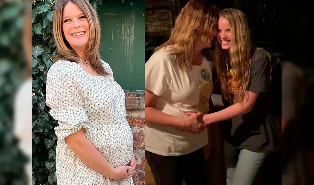 Chalise Smith (embarazada) y su hija Kaitlyn Muñoz. Foto: Mercury Press & Media/NY Post Chalise Smith (embarazada) y su hija Kaitlyn Muñoz. Foto: Mercury Press & Media/NY Post