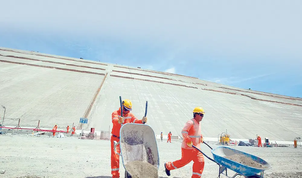 Obra detenida. La represa Palo Redondo quedó paralizada porque Odebrecht demandó al Estado por una indemnización de US$ 118 millones, pero ahora quiere un acuerdo para continuar. Foto: difusión