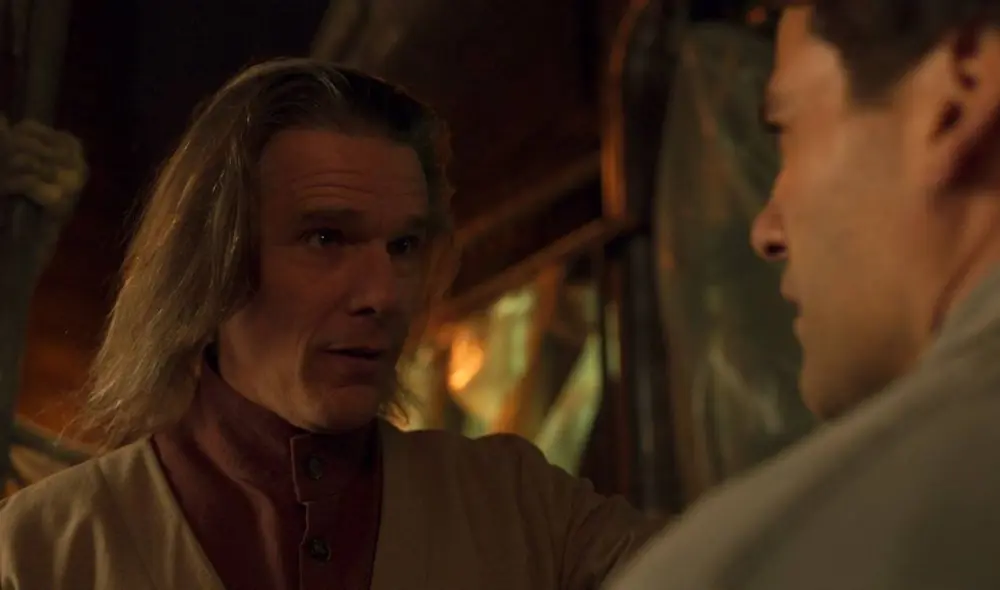 Ethan Hawke fue el encargado de pensar la primera escena de la serie "Moon Knight", en donde aparece por primera vez el personaje de Arthur Harrow. Foto: Marvel/Disney+