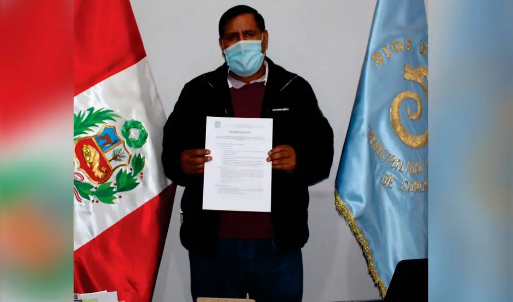 Anteriormente, el alcalde salvó de la revocatoria debido a que no se alcanzaron las firmas necesarias. Foto: Noticias Conchucos.