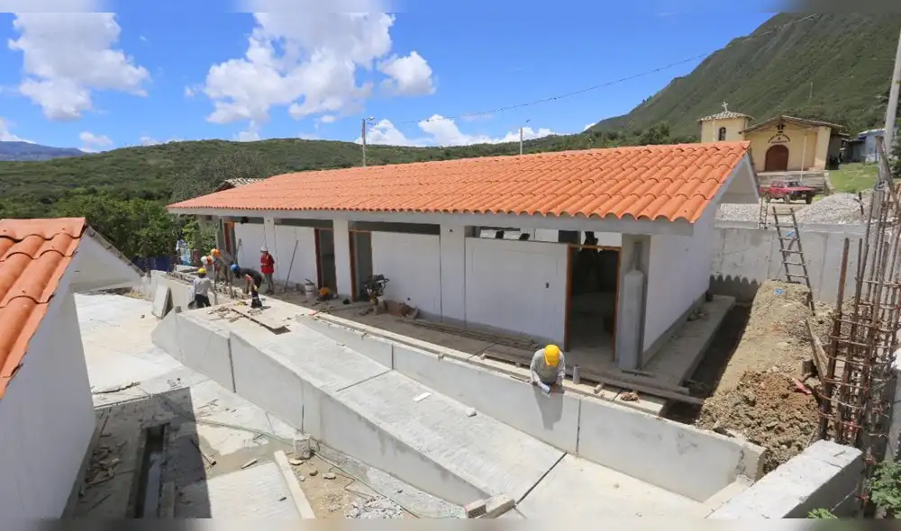 Gobierno Regional de Cajamarca construye tres nuevos colegios en San Marcos. Foto: GRC.