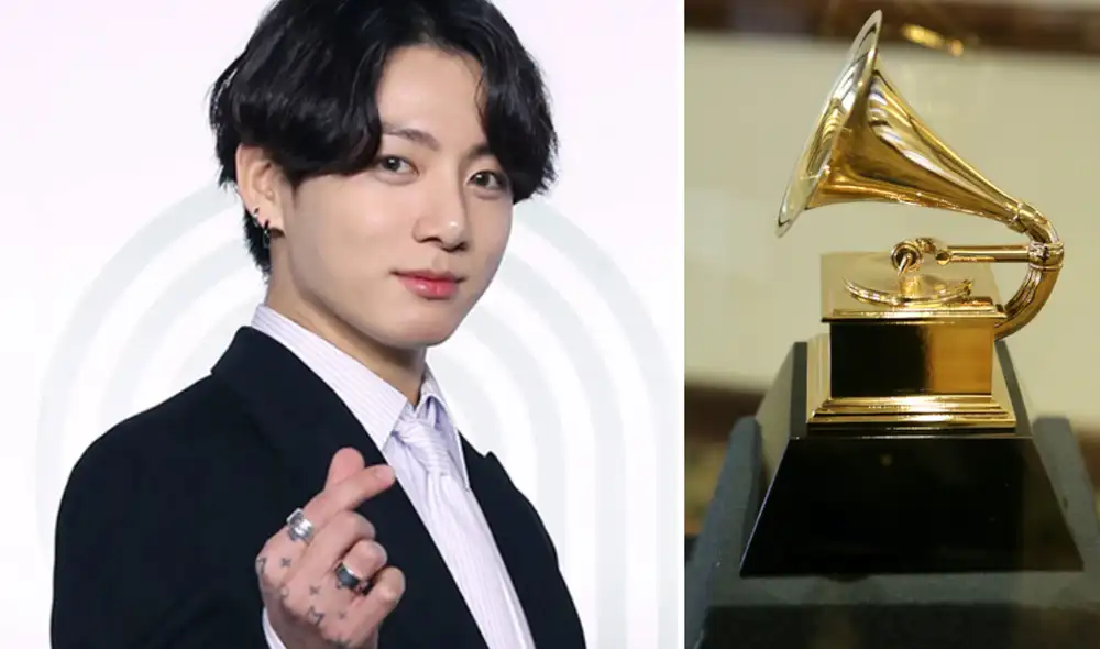 Jungkook se encuentra nominado junto a BTS a los Grammy 2022 como mejor performance de un grupo/dúo pop por “Butter”. Foto: composición La República / Star Today / Grammy