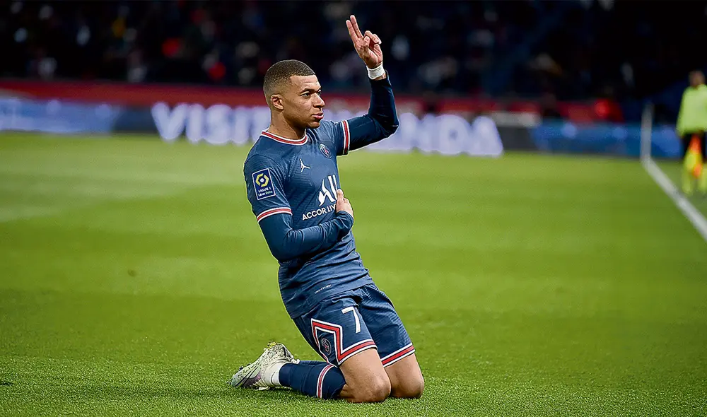 Mbappé es hoy el máximo goleador de la Ligue 1 en el siglo XXI. Foto: PSG Mbappé es hoy el máximo goleador de la Ligue 1 en el siglo XXI. Foto: PSG