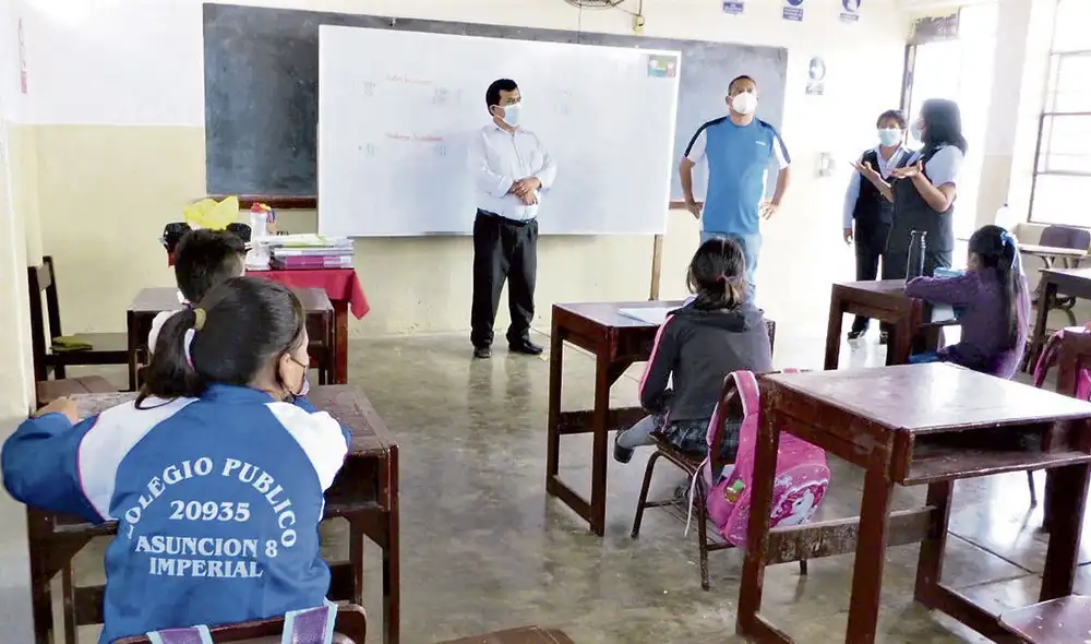 Por seguridad. Directores de colegios deben prever la seguridad de docentes y escolares. Foto: difusión.
