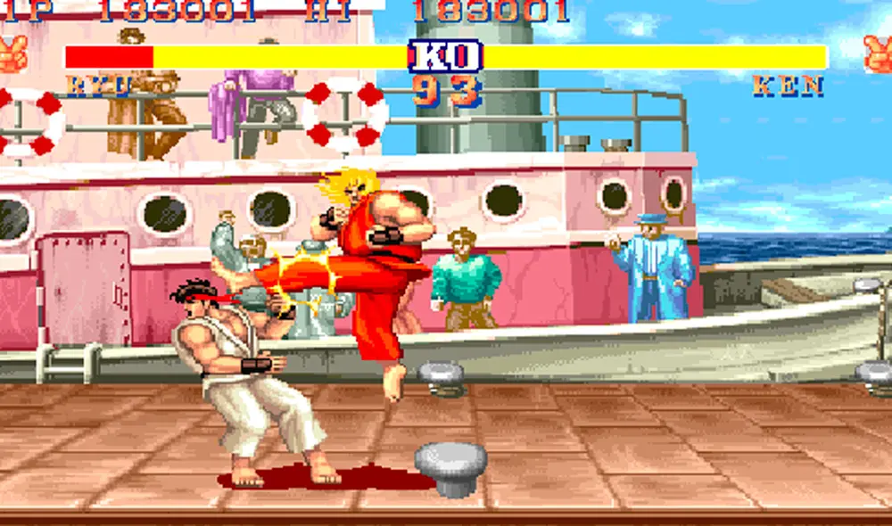 Muchos fans de Street Fighter la llamaban patada huracán o patada giratoria. Foto: captura de YouTube