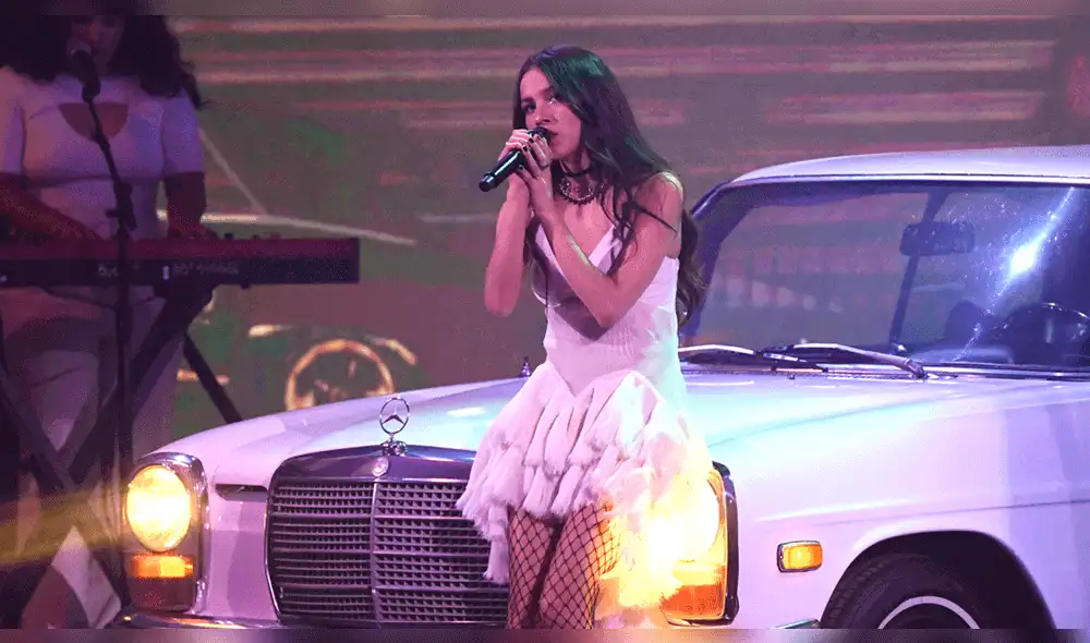 Grammy 2022: Olivia Rodrigo presentó su tema "Drivers License". Foto: Valerie Macon/AFP