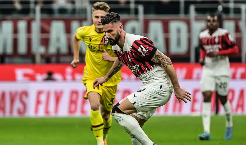 AC Milan recibe al Bologna en San Siro por la Serie A de Italia. Foto: AFP AC Milan recibe al Bologna en San Siro por la Serie A de Italia. Foto: AFP