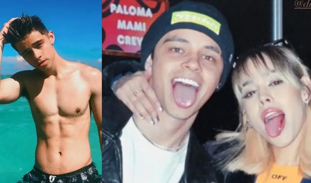 Alex Hoyer confirmó su relación con Danna Paola. FOTO: Instagram Composición