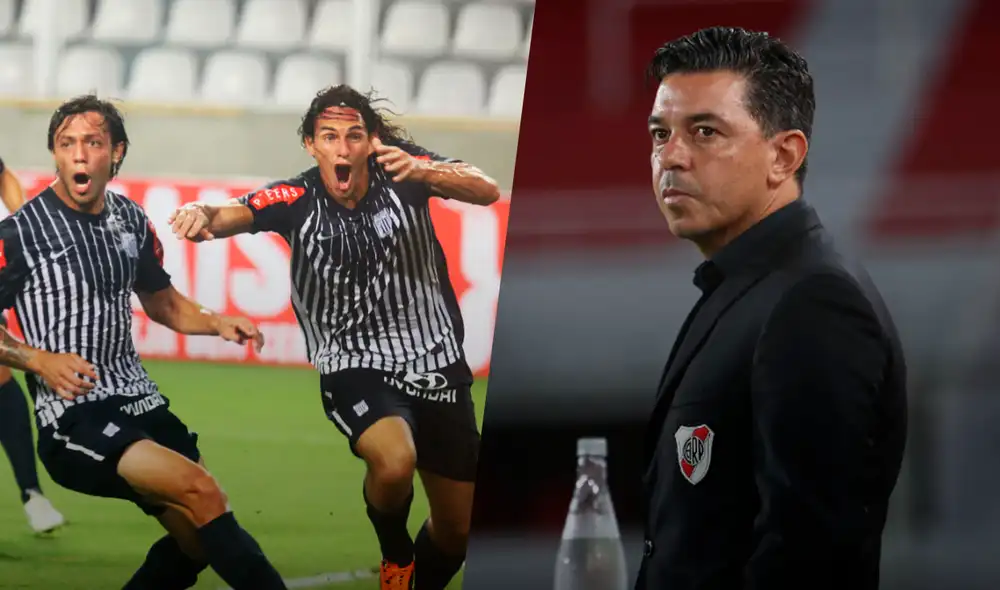 Alianza Lima chocará contra River Plate de Marcelo Gallardo en la Copa Libertadores 2022. Foto: composición GLR/EFE Alianza Lima chocará contra River Plate de Marcelo Gallardo en la Copa Libertadores 2022. Foto: composición GLR/EFE