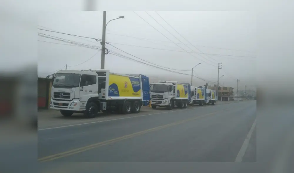 La MPCH afirmó que las compactadoras no se entregaron a causa del paro. En tanto, el regidor Jony Piana afirmó que el plazo venció el 23 de marzo de 2022. Foto: MPCH