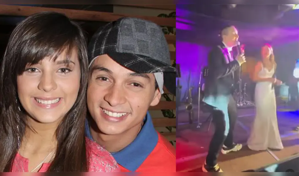 Sheryl Rubio cantó junto a Victor Drija el popular tema de la serie "Somos tú y yo". Foto: composición/difusión/Instagram