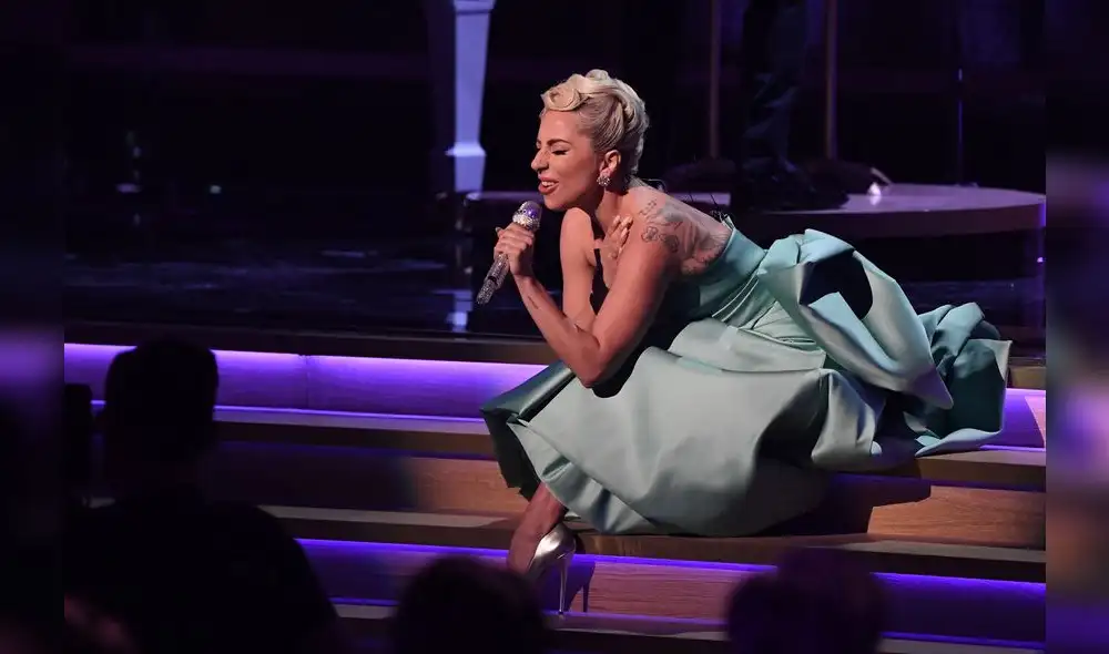 Grammy 2022: Lady Gaga conmovió a todos con su homenaje a Tony Bennett. Foto Valerie Macon/AFP