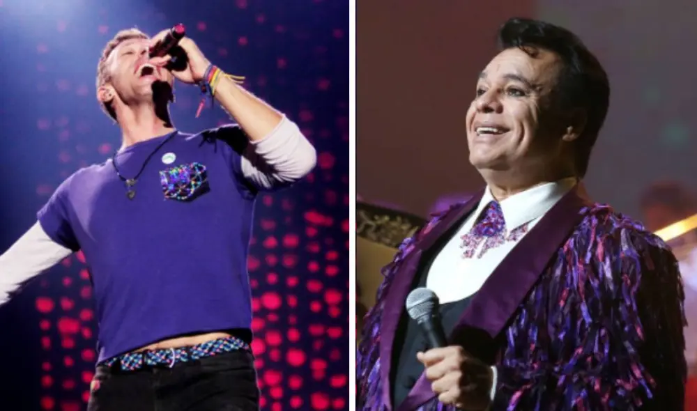Chris Martin deslumbró en el escenario con un tributo a Juan Gabriel. Foto: difusión