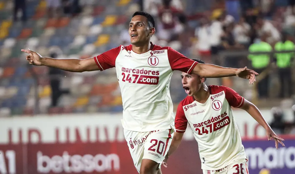 Alex Valera le dio la victoria a Universitario de Deportes, que no ganaba desde hace poco más de un mes. Foto: @Universitario