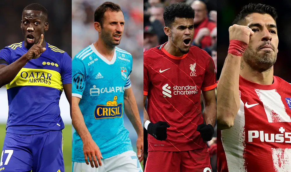 Este martes 5 de abril del 2022 habrá emocionantes partidos de fútbo. Foto: composición de AFP