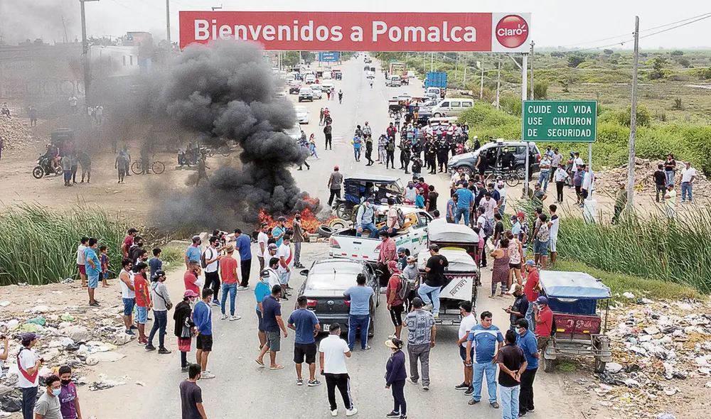El dato. No hay tregua contra el Gobierno. Las protestas aumentan de forma galopante y el presidente Pedro Castillo y el gabinete de Aníbal Torres no plantean una salida concreta a la crisis. Foto: Clinton Medina/La República