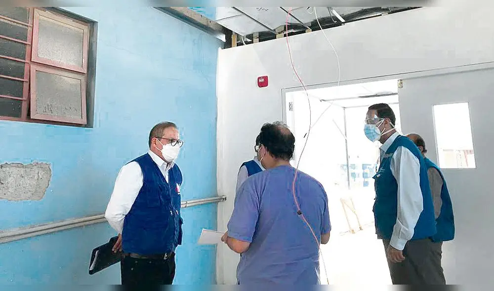 Verificación. Representante de Defensoría del Pueblo inspeccionó obra de hospital de Yanahuara de EsSalud. Foto: La República Verificación. Representante de Defensoría del Pueblo inspeccionó obra de hospital de Yanahuara de EsSalud. Foto: La República