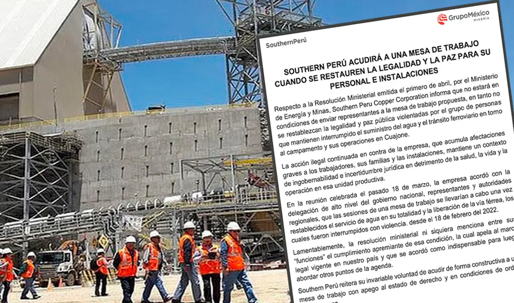 Southern Perú publicó comunicado este martes 5 de abril. Foto: La República/ Southern