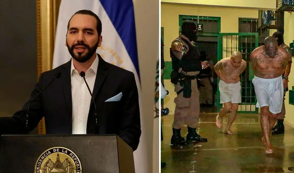 El Gobierno realizó masivas detenciones de supuestos pandilleros, en lo que ha denominado una “guerra contra las pandillas”. Foto: AFP - EFE