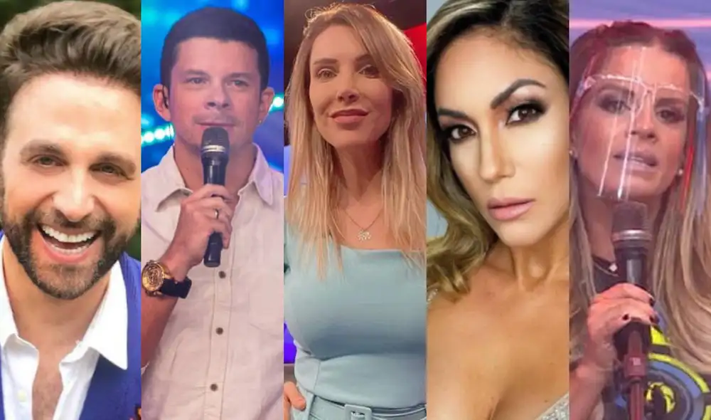 Estos son los famosos peruanos que exigieron la renuncia del presidente Pedro Castillo a través de sus redes. Foto: composición GLR Estos son los famosos peruanos que exigieron la renuncia del presidente Pedro Castillo a través de sus redes. Foto: composición GLR