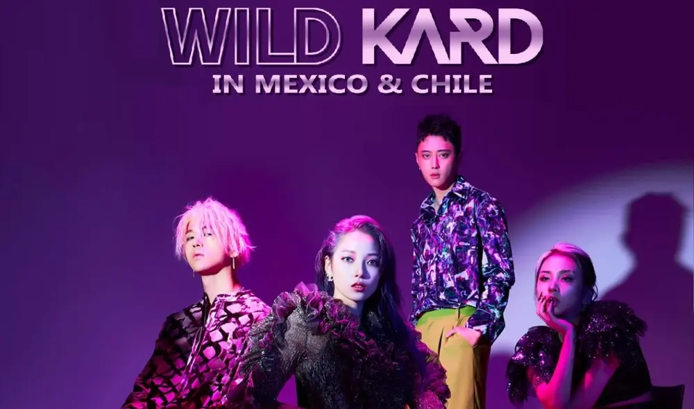 KARD anuncia nueva gira de conciertos en Latinoamérica con "WILD KARD" en México y Chile. Foto: Ninshi